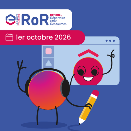 Bannière de présentation du RoR, illustrée par des personnages animés devant une interface web et portant l'annonce de la date du 1er octobre 2026.